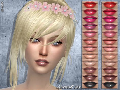 Lipstick 33 By Sintiklia At Tsr Sims 4 Updates