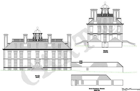 Architecture Plan Architecture Drawing Gothic Mansion Photo Supplies