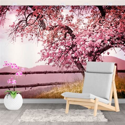 🥇 Photo Murals Vinyls Walls Japanese Cherry Blossom 🥇