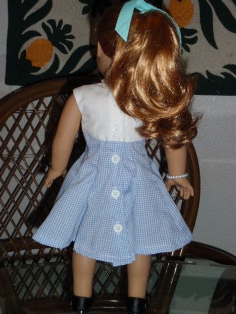 1950s swing school dress for american girl maryellen 18 inch etsy doll clothes american girl