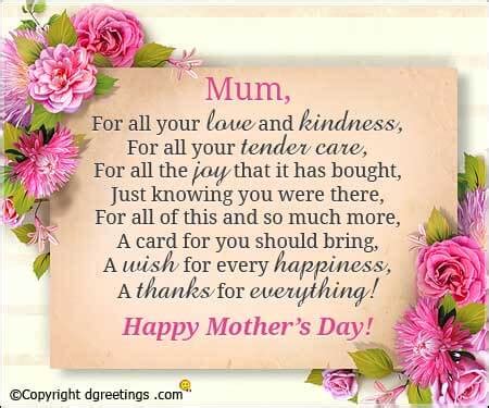 Mother's day recognizes mothers, motherhood and maternal bonds in general, as well as the positive contributions that they make to society. Mother's Day Letters, Mother's Day Letter from Daughter ...