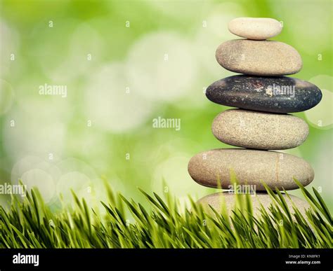 Wellness, health and natural harmony concept. Abstract natural