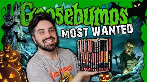 I Read All 15 Goosebumps Most Wanted Books By R L Stine 🎃 Youtube