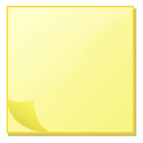 Post It Note Paper Notepad Clip Art Microsoft Sticky Note Cliparts Png Download 24002400