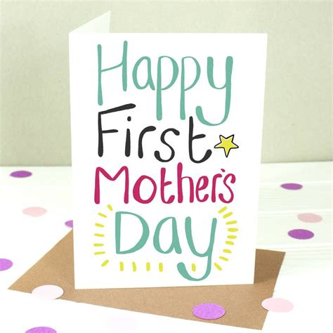  1st mothers day card for grandma. First Mother's Day Card | First mothers day, Mothers day cards, Day