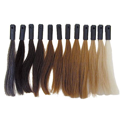 12 Levels Hair Color Testing Swatches 100 Human Hair By Celebrity At