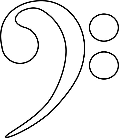 Bass Clef Image Clipart Best