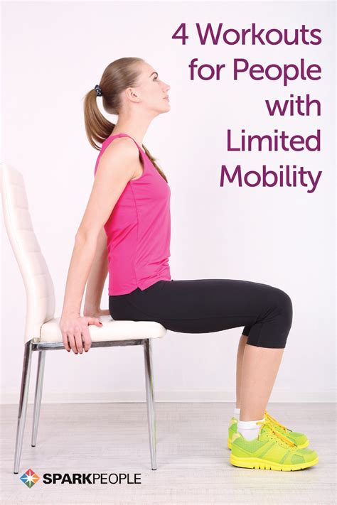 4 Workouts For People With Limited Mobility Workout Senior Fitness