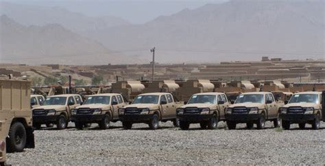 What The Hell Are Afghan Army Pickup Trucks Doing In Iraq Task And Purpose