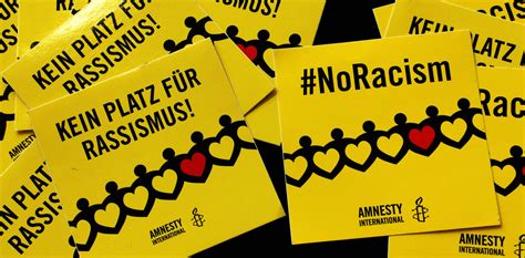 Stellungnahme Zu Strategien Gegen Rassismus Amnesty International