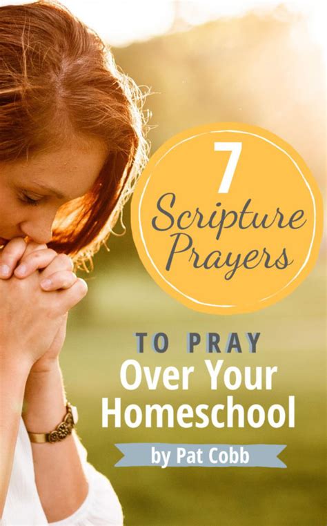 7 Scripture Prayers To Pray Over Your Homeschool Two Birds Flew The Coop