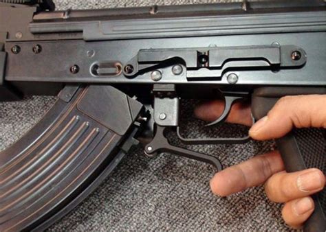 Extended Mag Release For We Ak Gbb Popular Airsoft Welcome To The