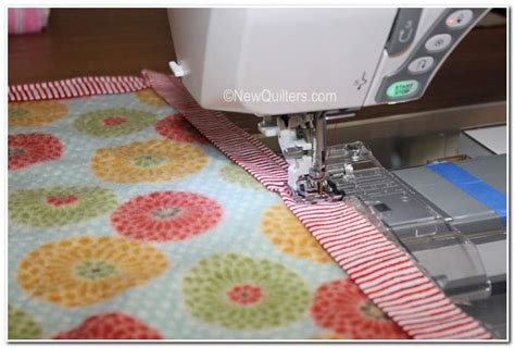 How To Machine Bind A Quilt No Hand Sewing Machine Binding A Quilt