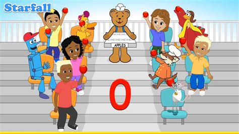 Starfall Numbers Lets Count Numbers From 0 To 20 For Kids Sing