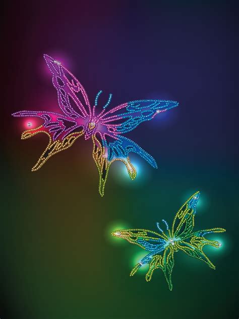 Neon Butterflies