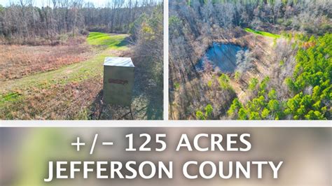 125 Acres For Sale Jefferson County Youtube