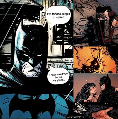 Batman Confesses His Love To Wonder Woman Batman Wonder Woman Batman