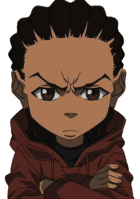 Check Out This Transparent The Boondocks Riley Freeman Arms Crossed Png