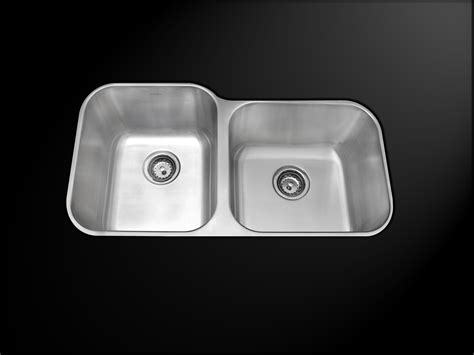As102 33 X 1772 X 1010 18g Double Bowl Undermount Deluxe