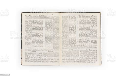 Open Hebrew Bible Book On Jeremiah Stock Photo Download Image Now