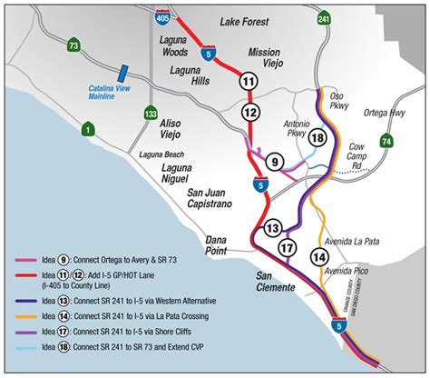 73 Toll Road Map