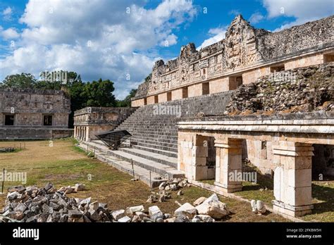 The Maya Ruins Of Uxmal Unesco World Heritage Site Yucatan Mexico