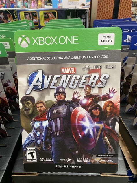 Costco Marvel Avengers Video Game Xbox One And Ps4 Costco Fan