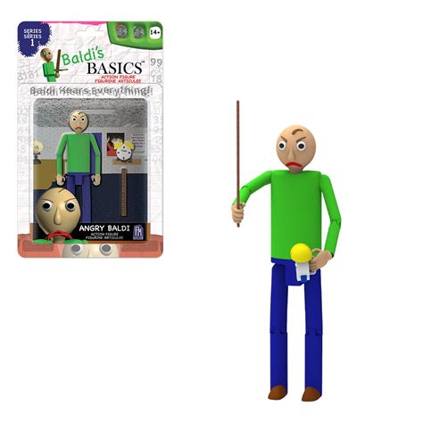 Baldis Basics Angry Baldi Action Figure