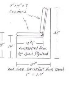 Booth & banquette seating basics. Banquette Seating | Human Factors, Drawings, Customary and ...