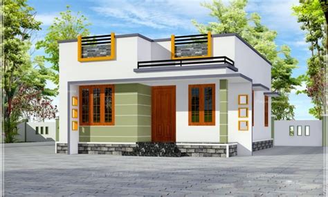 650 Sq Ft 2bhk Contemporary Style Single Storey House And Free Plan 10
