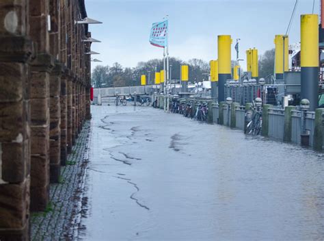 Sturmflut An Der Weser Februar 2020 Fotogruppe Bremen