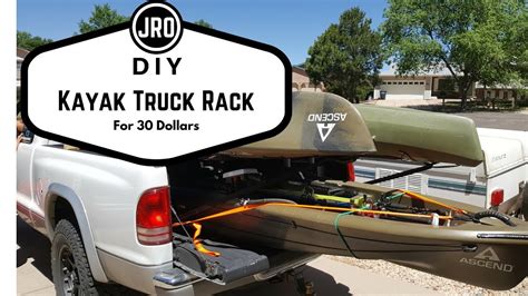 If your truck rack plans call for it to set in the side walls of the pickup, add the connection pieces. DIY Kayak Fishing Truck Rack - YouTube