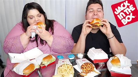 Hungry Fat Chick S Favorite Jack In The Box Meal • Mukbang Youtube
