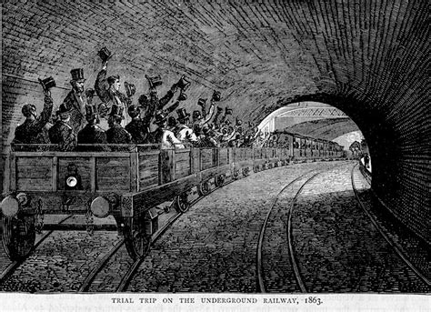 January 10 1863 First Underground Railway Opens In London