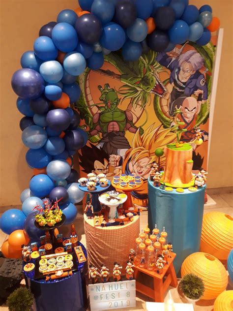 Shrpenerdragonball Dragon Ball Z Birthday Theme Amazon Com Set Of 68