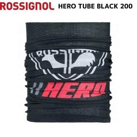 ロシニョール ヒーロー ネックチューブ ブラック Rossignol Hero Tube Black 200 Rlkmh04 Bk