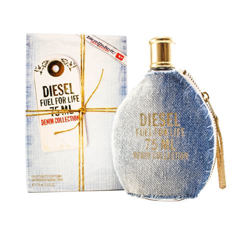 Diesel Fuel For Life Denim Eau De Toilette Perfume For Women 25 Oz