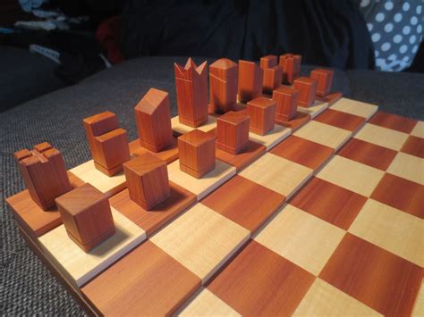 How To Make A Simple Yet Sophisticated Chess Set Diy Chess Set Wood