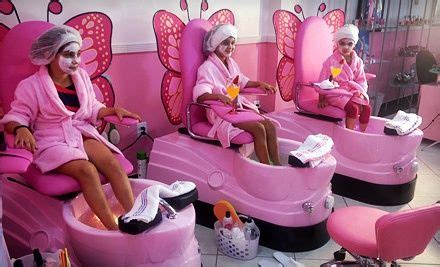 We are a professional nail salon with the highest quality of work and standards. Mommy & Me Salon in 2020 | Kids hair salon, Kids salon ...