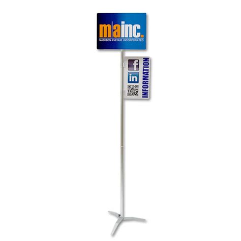 Sign Display Stand Madison Avenue Inc