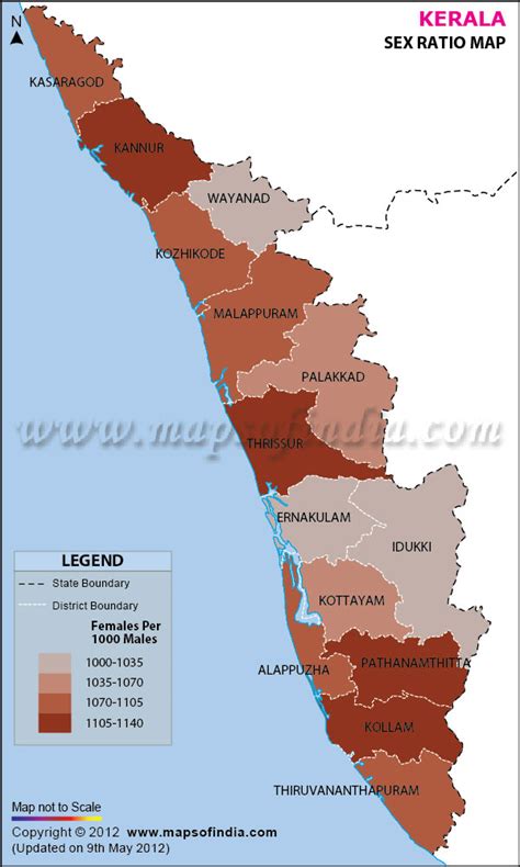 Kerala Sex Ratio Census 2011