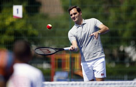 Roger Federer Day Former Tennis Champion Honors Novak Djokovics