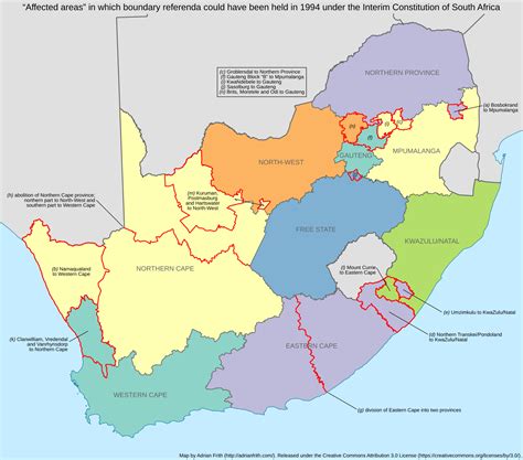South African Provinces As They Might Have Been Adrian Frith