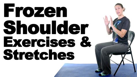7 Best Frozen Shoulder Exercises And Stretches Ask Doctor Jo Youtube