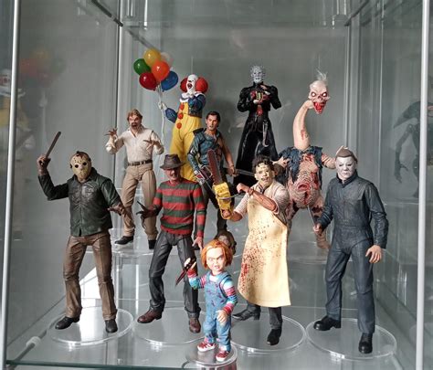 My Current Setup Of Mainly 80s Horror Icons From Neca Toys If You Are