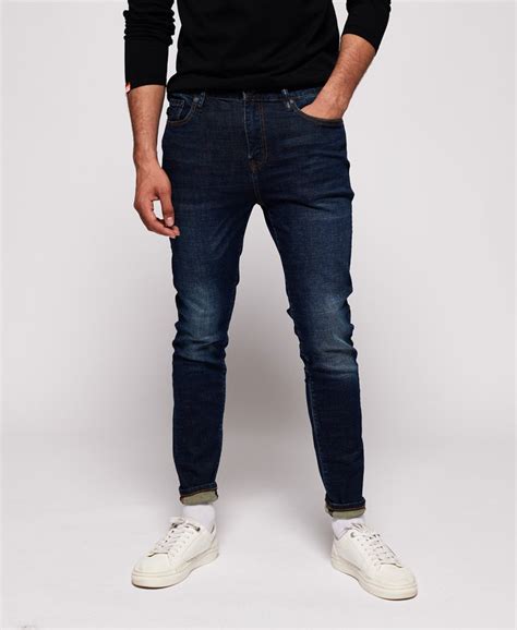 superdry travis skinny jeans heren jeans voor heren