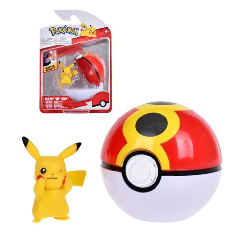 Pokebola Con Figura Pokemon Pikachu 8 And Repeat Ball Juguetería