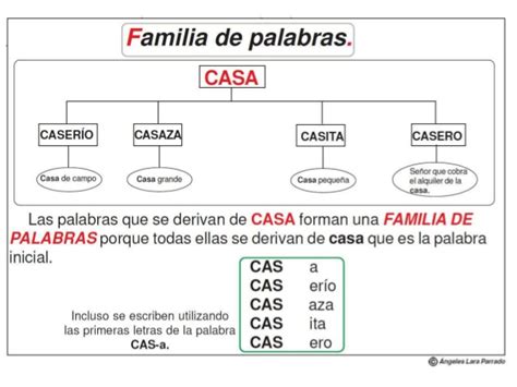 SeÑo Loli Primer Ciclo Lengua Repaso De La Familia De Palabras