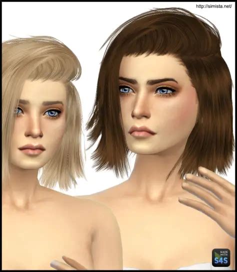 Sims 4 Hairs Simista Stealthic High Life H0airstyle Retextured