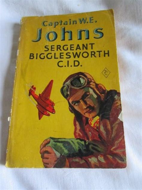 Sergeant Bigglesworth Cid By Johns W E Very Good Soft Cover St Edition Mackellar Art